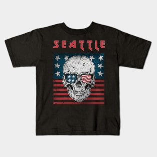 Seattle Maiden State Kids T-Shirt